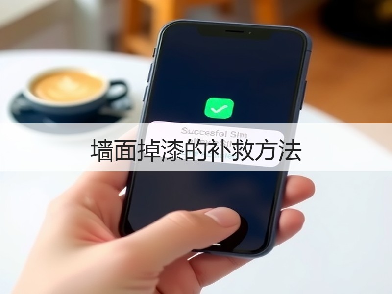 墙面掉漆的补救方法
