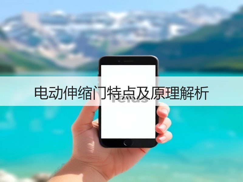 电动伸缩门特点及原理解析