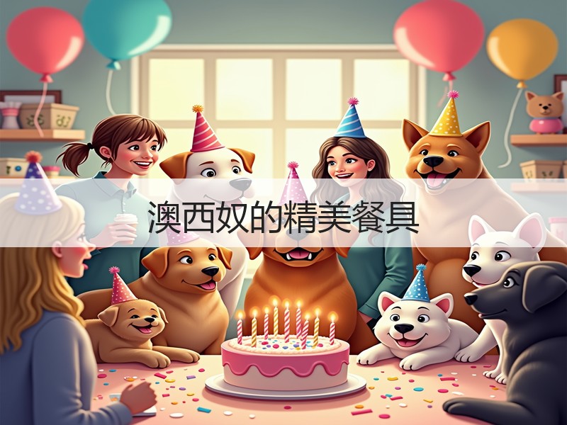 澳西奴的精美餐具