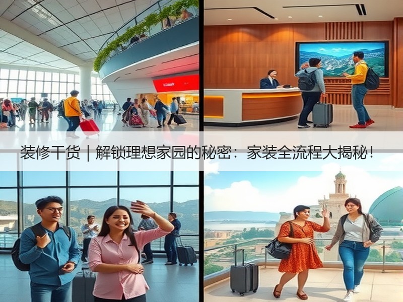 装修干货｜解锁理想家园的秘密：家装全流程
