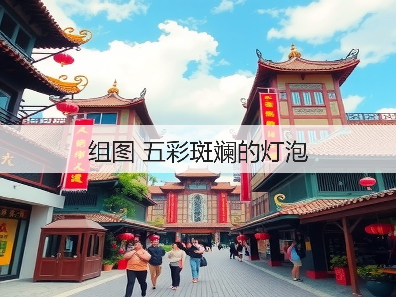组图 五彩斑斓的灯泡