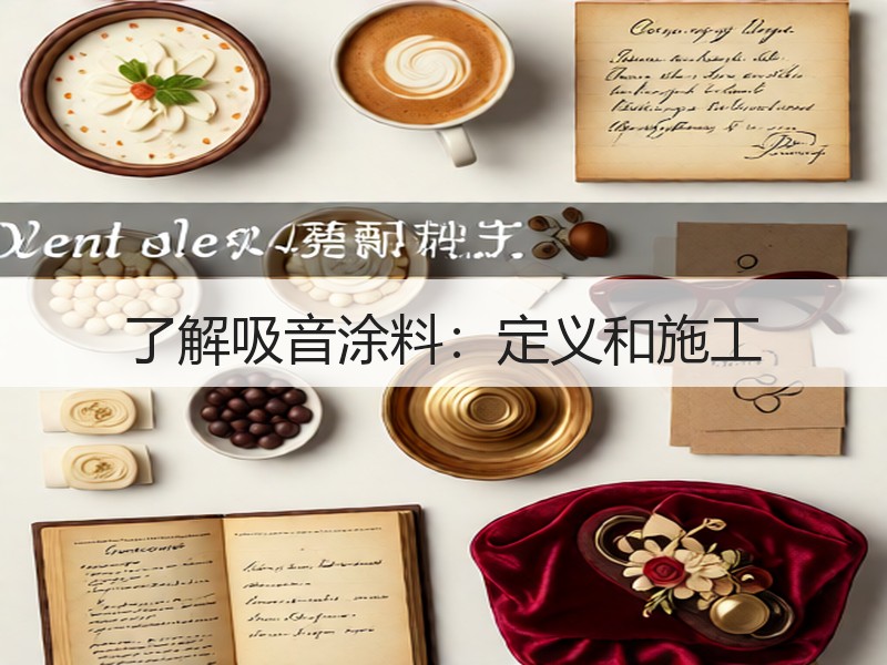了解吸音涂料：定义和施工