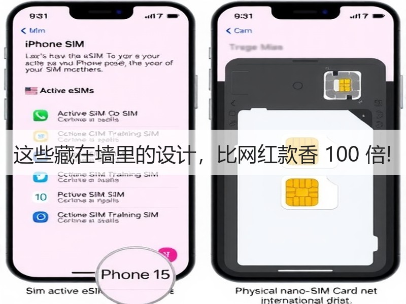 这些藏在墙里的设计，比网红款香 100 