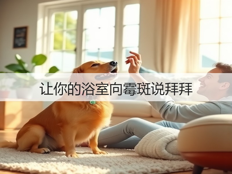 让你的浴室向霉斑说拜拜