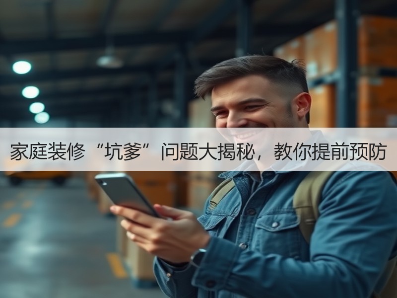 家庭装修“坑爹”问题大揭秘，教你提前预防