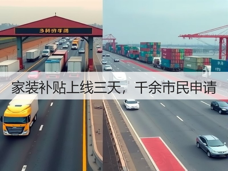 家装补贴上线三天，千余市民申请