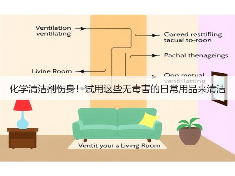 化学清洁剂伤身！试用这些无毒害的日常用品