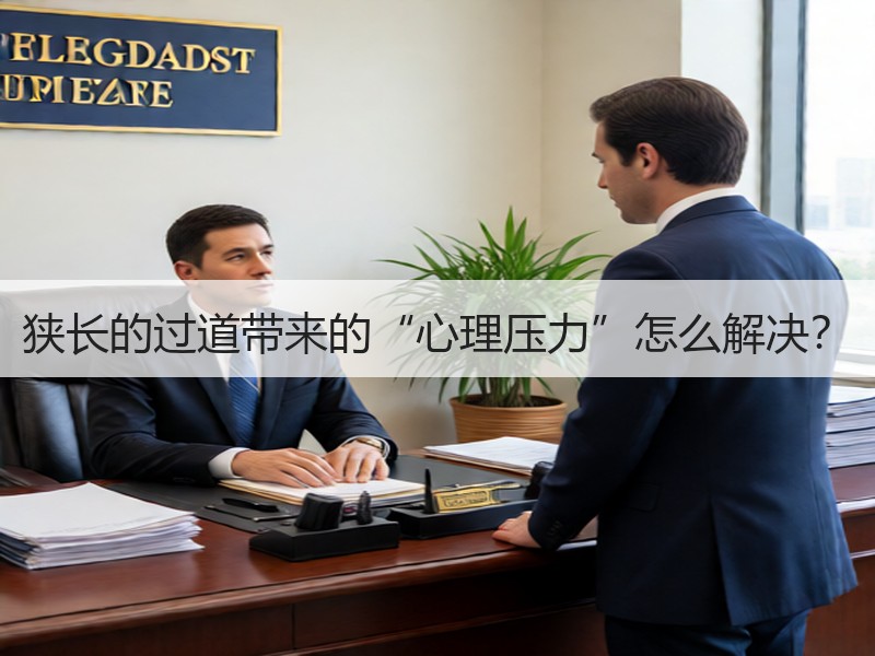 狭长的过道带来的“心理压力”怎么解决？