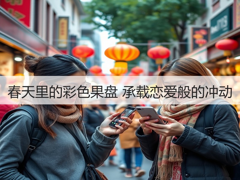 春天里的彩色果盘 承载恋爱般的冲动