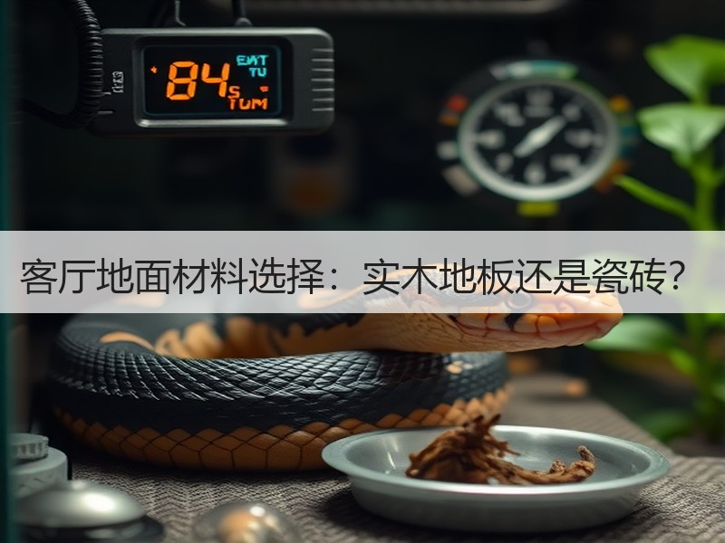 客厅地面材料选择：实木地板还是瓷砖？