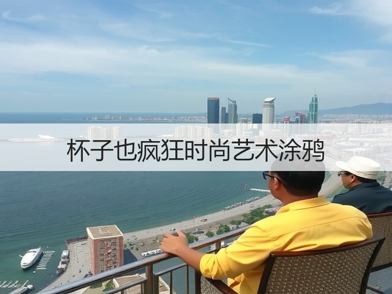 杯子也疯狂时尚艺术涂鸦
