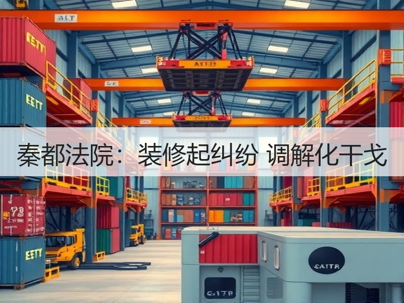 秦都法院：装修起纠纷 调解化干戈