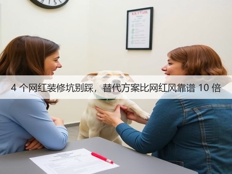 4 个网红装修坑别踩，替代方案比网红风靠