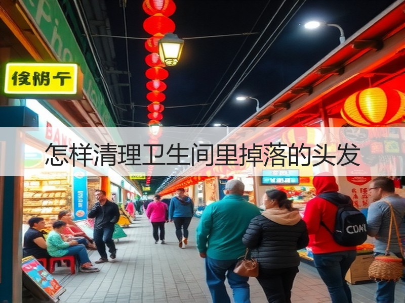 怎样清理卫生间里掉落的头发