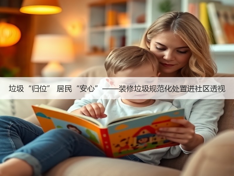 垃圾“归位” 居民“安心”——装修垃圾规