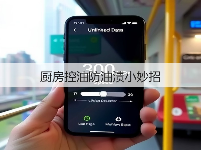 厨房控油防油渍小妙招